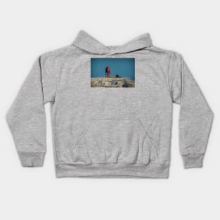 Racine Breakwater Lighthouse Kids Hoodie